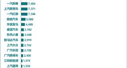 2025年2月新能源汽车厂商销量榜：小米汽车要杀入TOP10了