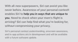 苹果推迟发布 Siri 新功能，官网新增免责声明