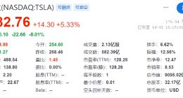 消息称马斯克将把重心回归至特斯拉 公司股价涨逾5%