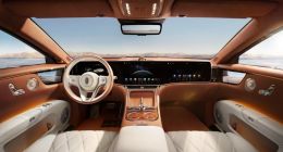 尊界S800内饰首次公开 主打一个土豪风