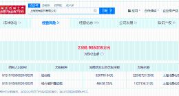 张雨绮前夫间接持股公司欠税被公告 袁巴元创立的笕尚服饰新增欠税97万