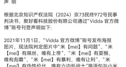 Vidda败诉背后：高玉玲何不学学周云杰、董明珠？