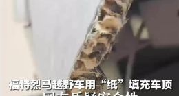 烈马遇质量信任危机，福特“越野路”再遇阻