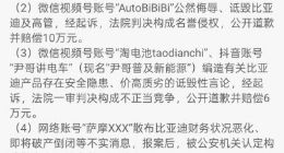 比亚迪法务部公布近期多起维权成果 李云飞：对黑公关绝不姑息