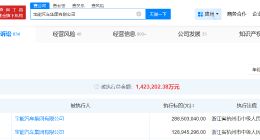 姚振华及宝能汽车等被执行4.1亿