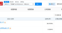 湖北长江一号健康产业投资合伙企业成立 出资额34.01亿