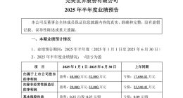 完美世界预计2025上半年扭亏为盈 净利润4.8至5.2亿元