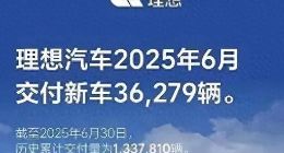 理想6月销量暴跌24%，是消费乏力，还是“蛋糕”被抢了？
