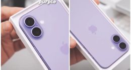 一眼“新机”？iPhone 17机模紫色版开箱上手视频曝光
