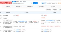 小米旗下武汉企业管理公司增资至38亿 增幅约27%