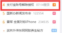 “支付宝账号解除授权”上热搜：用户隐私保护意识觉醒