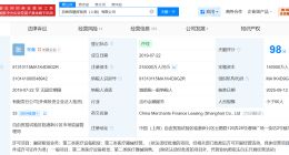 招商局融资租赁上海公司增资至21.5亿 增幅约54%
