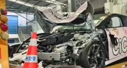 昊铂GT高速追尾工程车，昊铂回应：撞得是异形车 有局限性