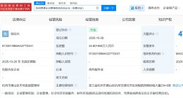 宇树科技王兴兴成立新合伙企业 出资额约24.8万