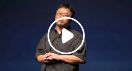 在百度世界大会上和“罗永浩”唠上了