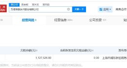 Wind关联公司因欠税112万被公告