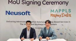 东软集团与MapmyIndia签署战略合作协议 共绘全球智能出行新蓝图