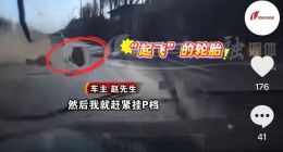 东风奕派008时速87公里撞上护栏 安全气囊为何“缺席”？