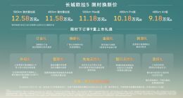 最高续航580km 长城欧拉5正式上市：限时换新价9.18万元起