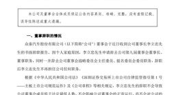 众泰汽车董事长闪电辞职：上任仅两月李立忠因家庭原因离任