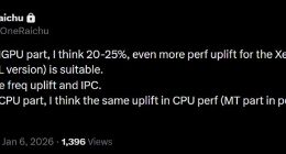 Intel核显性能反超AMD，Nova Lake桌面处理器预计年底发布