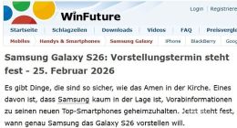 三星Galaxy S26系列将于2月25日发布：一口气推三款 定价策略不变