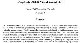 DeepSeek-OCR 2大模型开源，重塑文档AI的认知逻辑