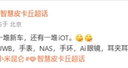 小米NAS并未“跳票”仍将今年发布，Tag、AI眼镜等多款IoT新品蓄势待发