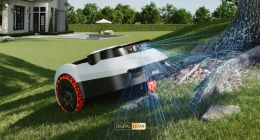 未岚大陆割草机器人新品搭载速腾聚创固态激光雷达