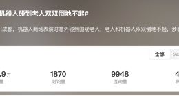 机器人表演碰到老人双双倒地不起 热闹背后安全隐患藏不住了