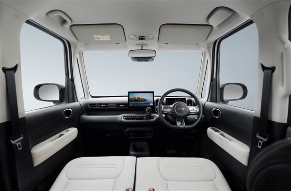 专供日本市场售价约11万 比亚迪K-Car海獭内饰官图发布