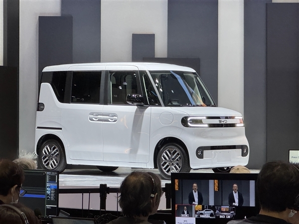 专供日本市场售价约11万 比亚迪K-Car海獭内饰官图发布