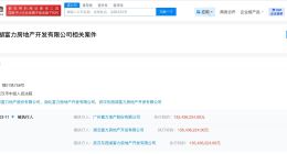 富力地产等被执行1.35亿