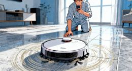 石头扫地机刮花地砖被判赔两千元 消费者取证撵着机器追了一小时告赢石头科技