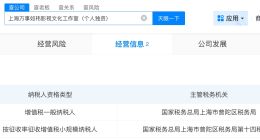 鞠婧祎名下工作室均为一般纳税人 鞠婧祎2家工作室为增值税一般纳税人