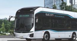 现代汽车氢燃料电池大巴在韩国已卖出3000多辆 较前两年增加明显