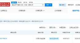 魔法原子申请注册春晚熊猫机器人商标 魔法原子申请注册MAGICLAB PANDA商标