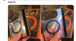 苹果首款折叠屏iPhone手机壳曝光，MagSafe磁吸功能确认