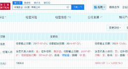 田栩宁经纪公司近期增资 华策注册田栩宁姓名商标