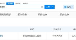 蔡卓妍林俊贤无商业关联 蔡卓妍名下仅关联1家公司