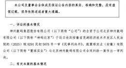 神州数码“失血”危机叠加近5700万元旧案重击：子公司一审败诉，不服判决将上诉