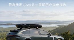 蔚来五一高速补能占全国16.3%，五天换电突破100万次