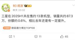 三星家电撤出中国，手机业务仍坚守：年销百万未放弃