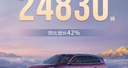 奕派科技5月交付24830辆，同比增长42%，奕派M8将于6月预售