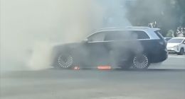 问界回应台州M9起火事故：车辆撞击路面异物所致 非自身质量问题