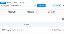武汉光谷半导体产业投资公司增资至34亿 增幅240%