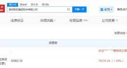国邦医药增资至约7.8亿 增幅40%