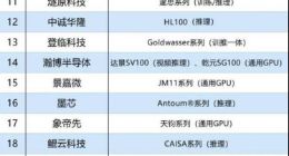 国产算力芯片30强揭晓：赛道细分，中诚华隆与曦望加速资本化进程