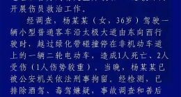 安徽广德腾势D9交通事故警情通报：事故造成1死2伤，驾驶员被刑拘