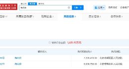 盈科律所创始人梅向荣被执行1625万